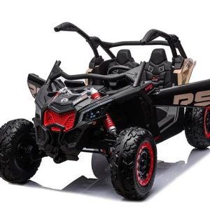 באגי מיוחד, 4X4 גלגלי גומי אוויר עוצמתי, עובר מכשולים דגם CAN AM MAVRICK 24V_באיסוף עצמי.